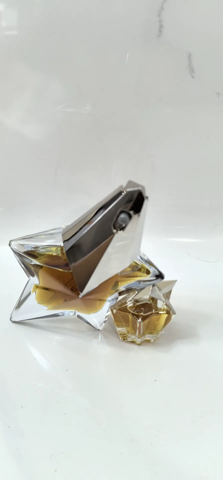 Mugler Angel bottle photographed from our own stock