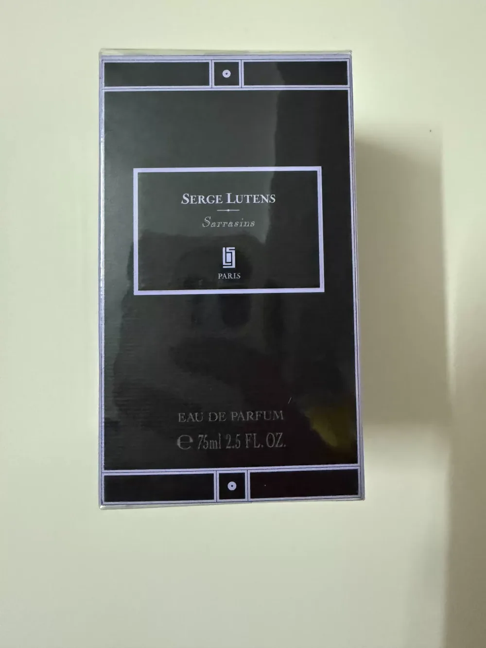 Serge Lutens Sarrasins bottle photographed from our own stock