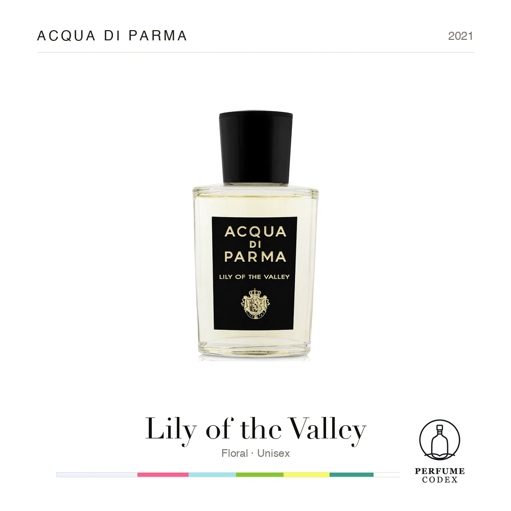 Acqua di Parma Lily of the Valley — perfume poster