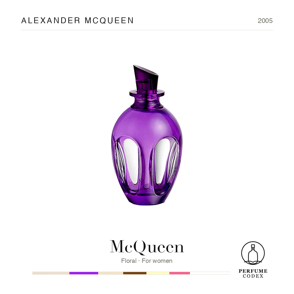 Alexander McQueen McQueen — perfume poster
