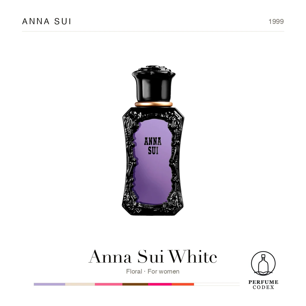 Anna Sui Anna Sui White — perfume poster