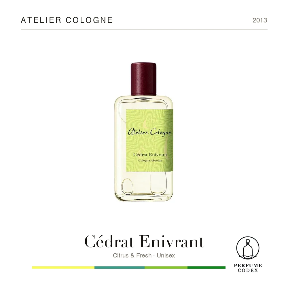 Atelier Cologne Cédrat Enivrant — perfume poster