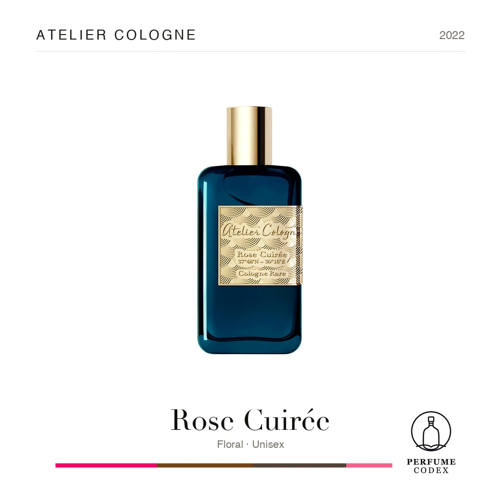 Atelier Cologne Rose Cuirée — perfume poster