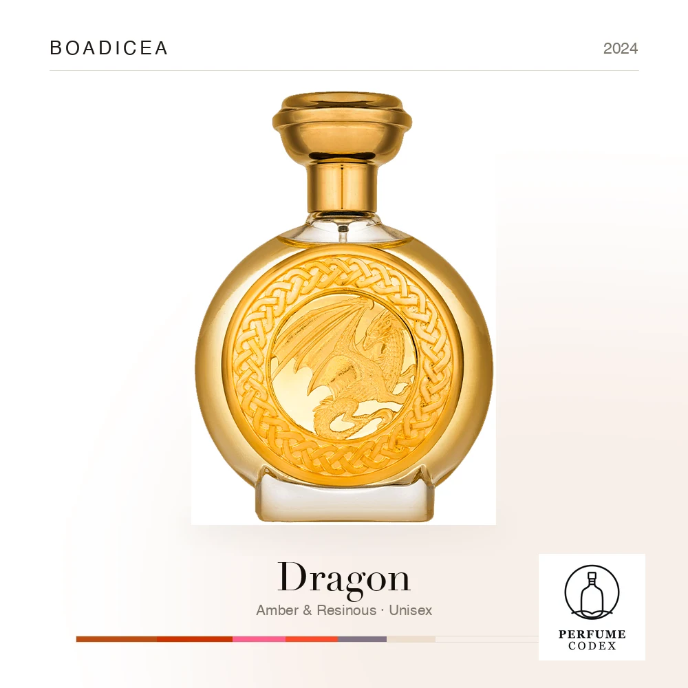 Boadicea Dragon — perfume poster