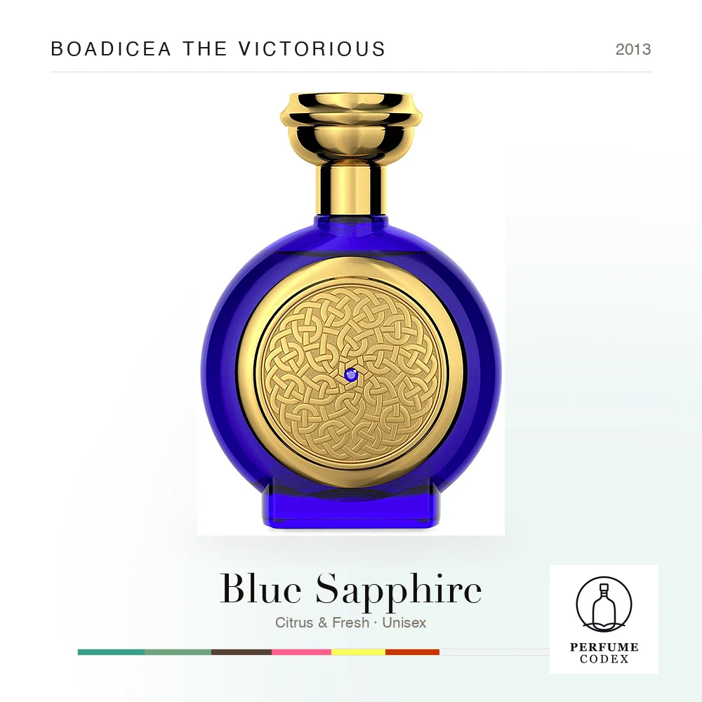 Boadicea the Victorious Blue Sapphire