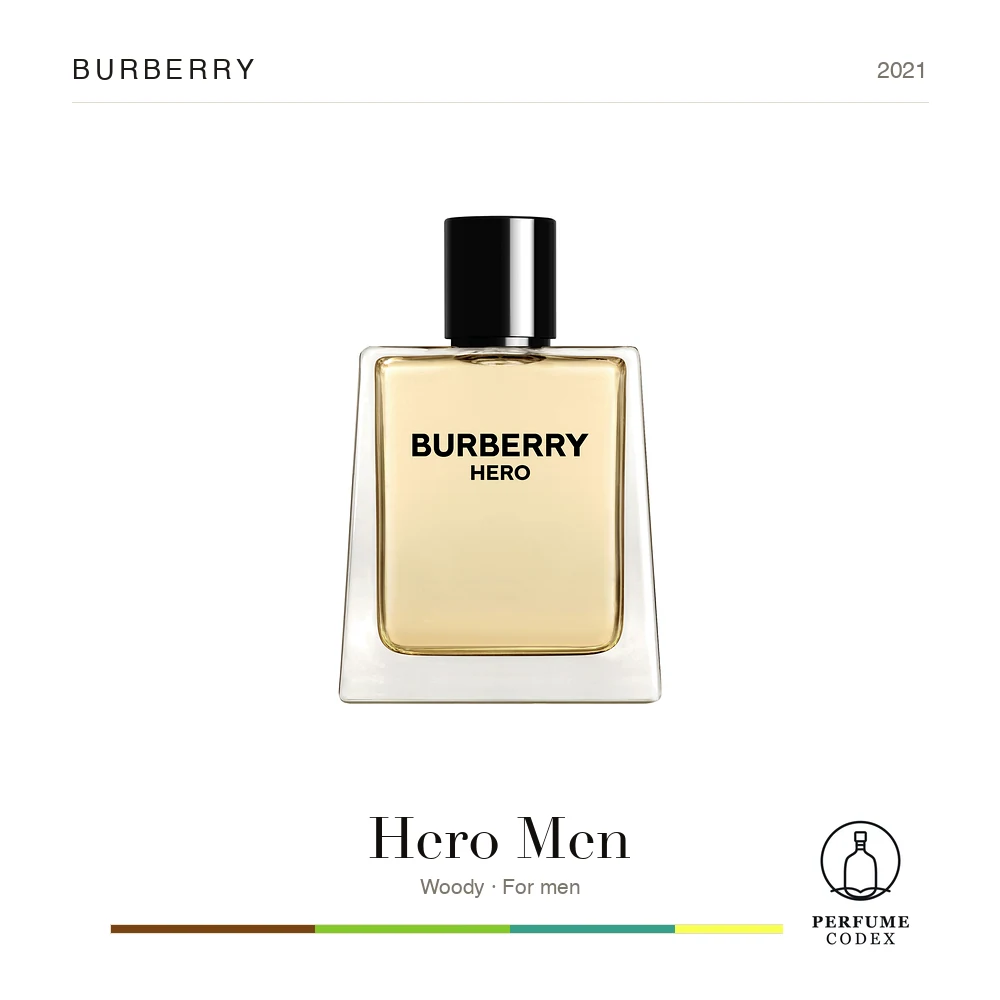 Burberry Hero Men — perfume poster