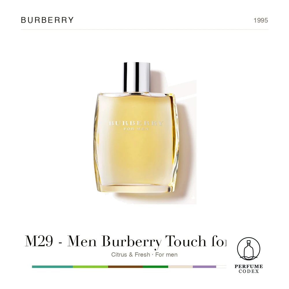 Burberry M29 - Men Burberry Touch for Men — perfume poster