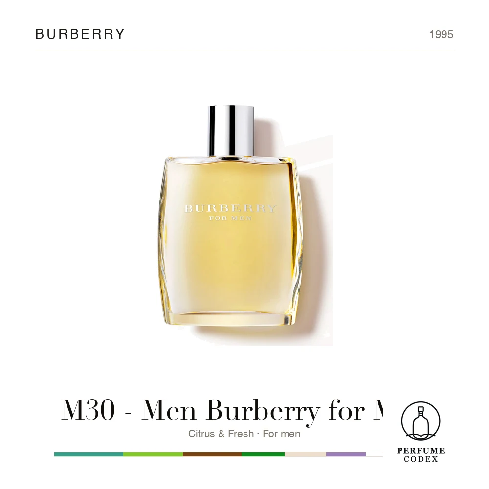 Burberry M30 - Men Burberry for Men — perfume poster