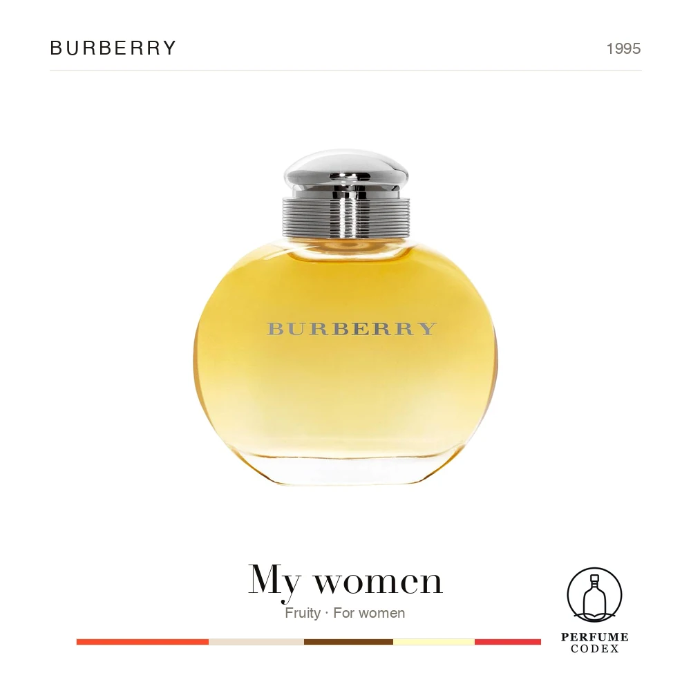 Burberry My women — perfume poster