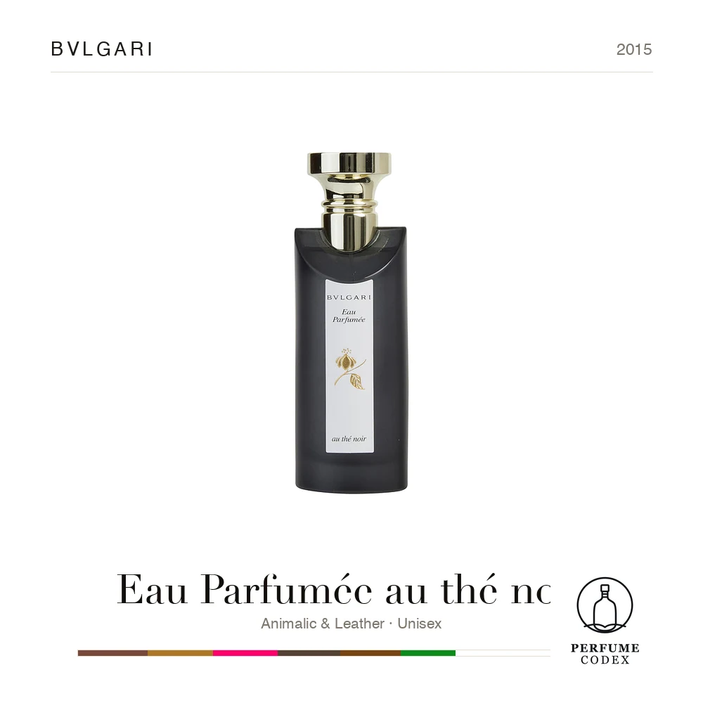 Bvlgari Eau Parfumée au thé noir — perfume poster