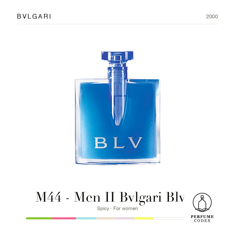 Bvlgari M44 - Men II Bvlgari Blv II — perfume poster