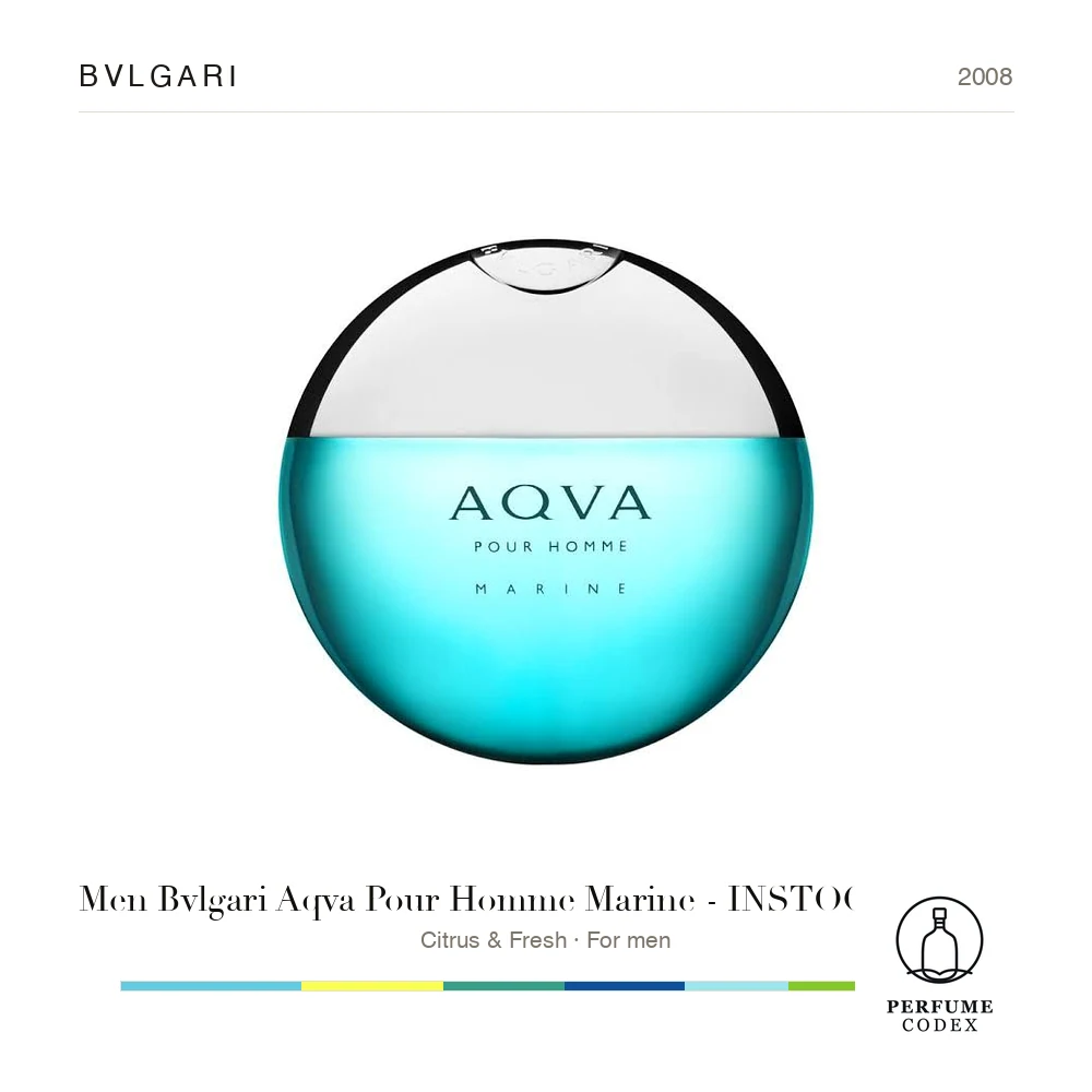 Bvlgari Men Bvlgari Aqva Pour Homme Marine - INSTOCK 230626 — perfume poster