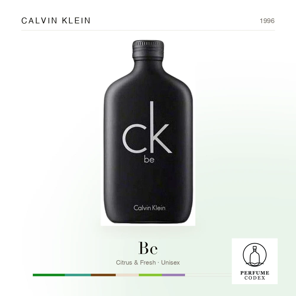 Calvin Klein Be — perfume poster