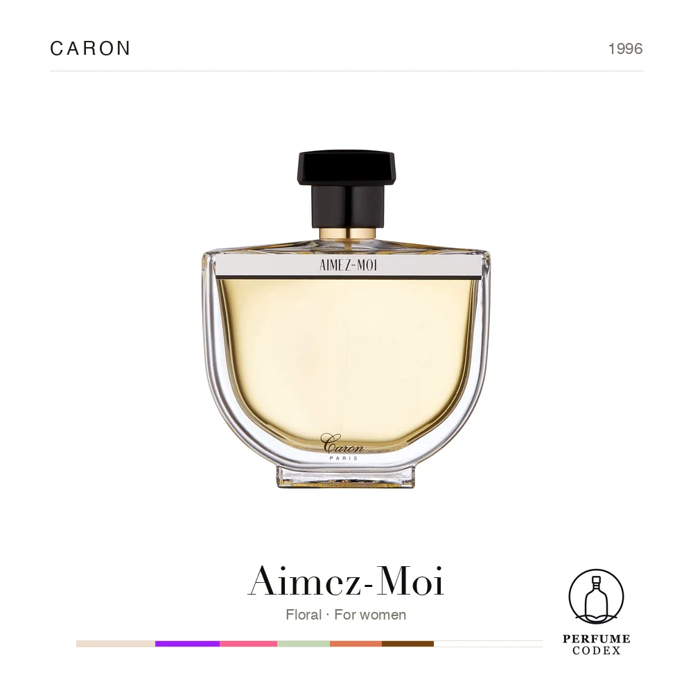 Caron Aimez-Moi — perfume poster