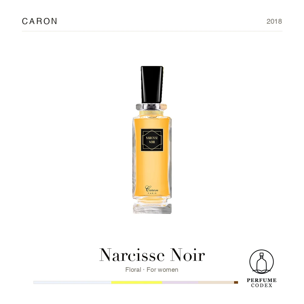 Caron Narcisse Noir — perfume poster
