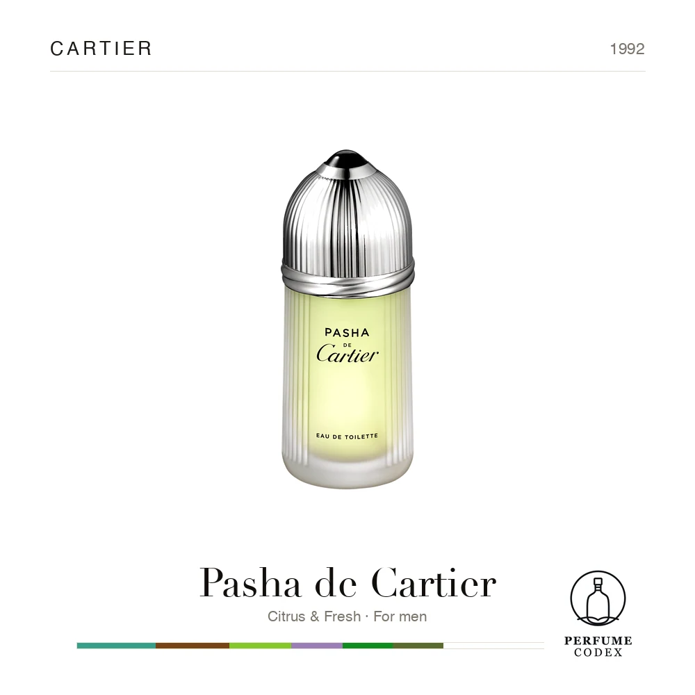 Cartier Pasha de Cartier — perfume poster