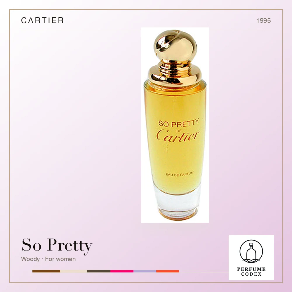 Cartier So Pretty — perfume poster