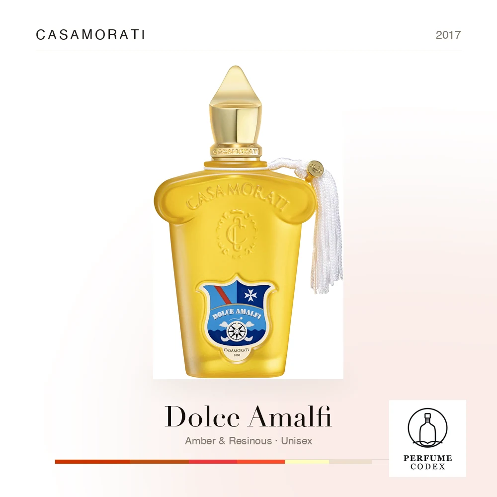 Casamorati Dolce Amalfi — perfume poster