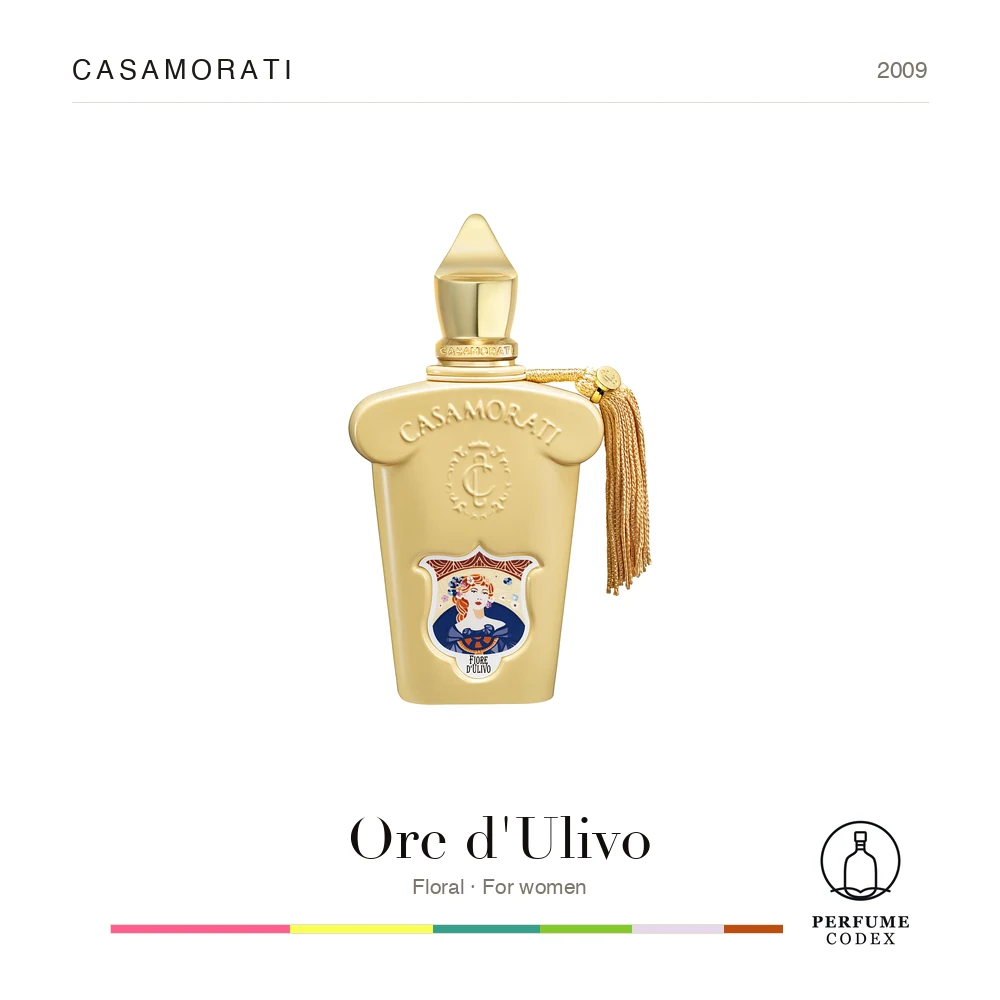 Casamorati Ore d'Ulivo — perfume poster
