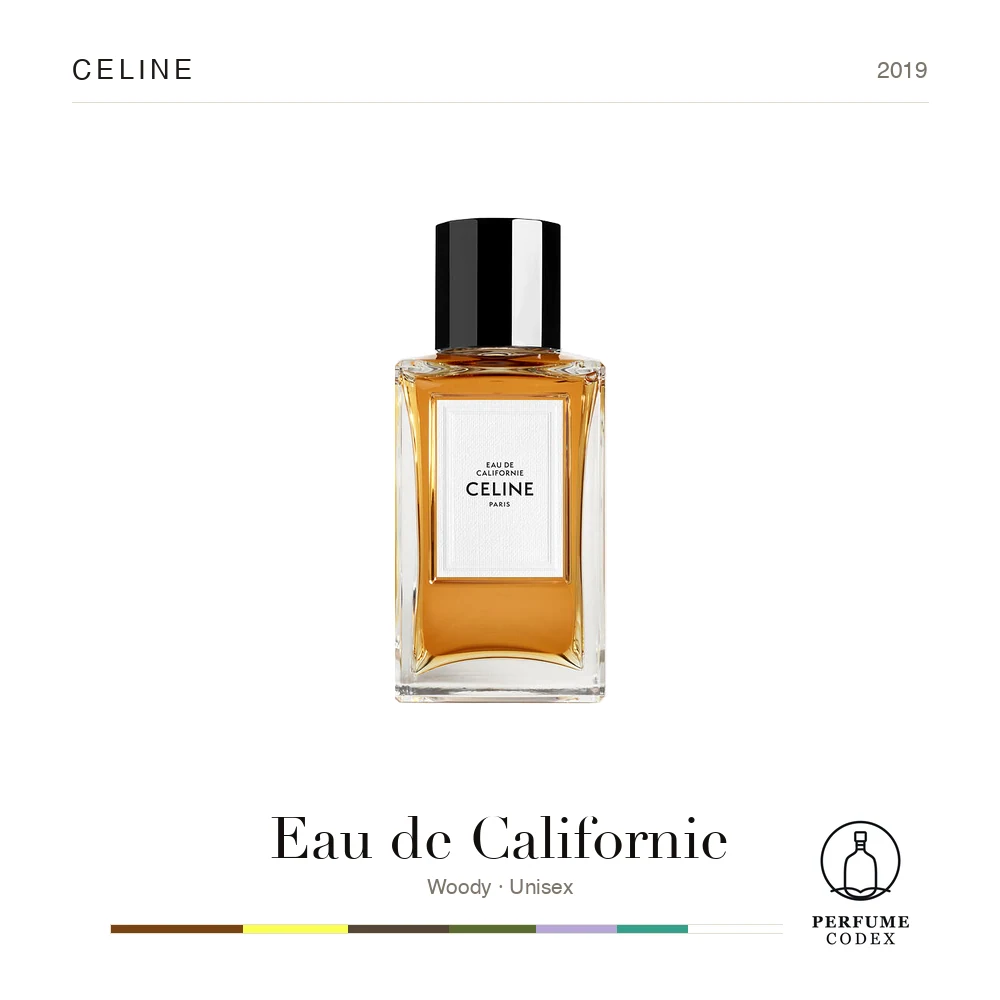 Celine Eau de Californie — perfume poster
