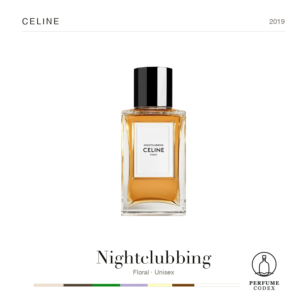 Celine Nightclubbing — perfume poster