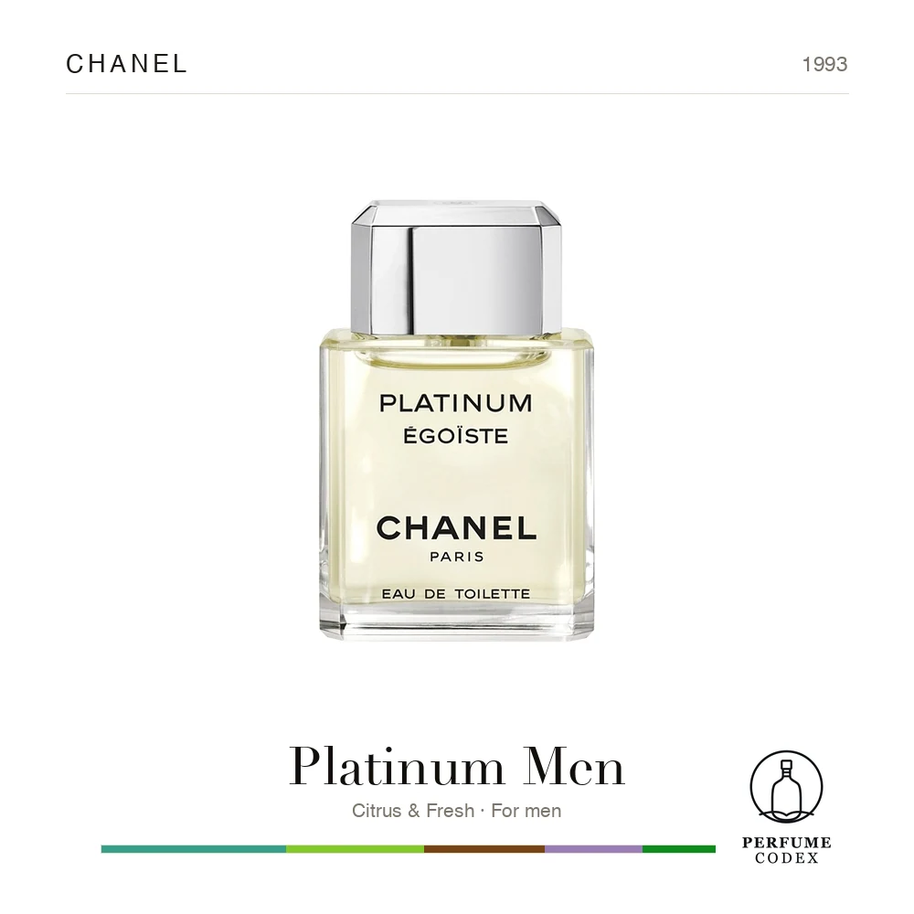 Chanel Platinum Men — perfume poster
