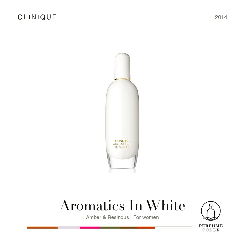 Clinique Aromatics In White — perfume poster