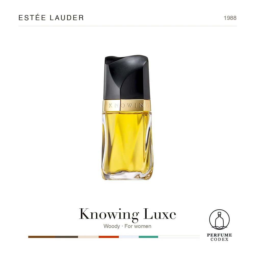 Estée Lauder Knowing Luxe — perfume poster
