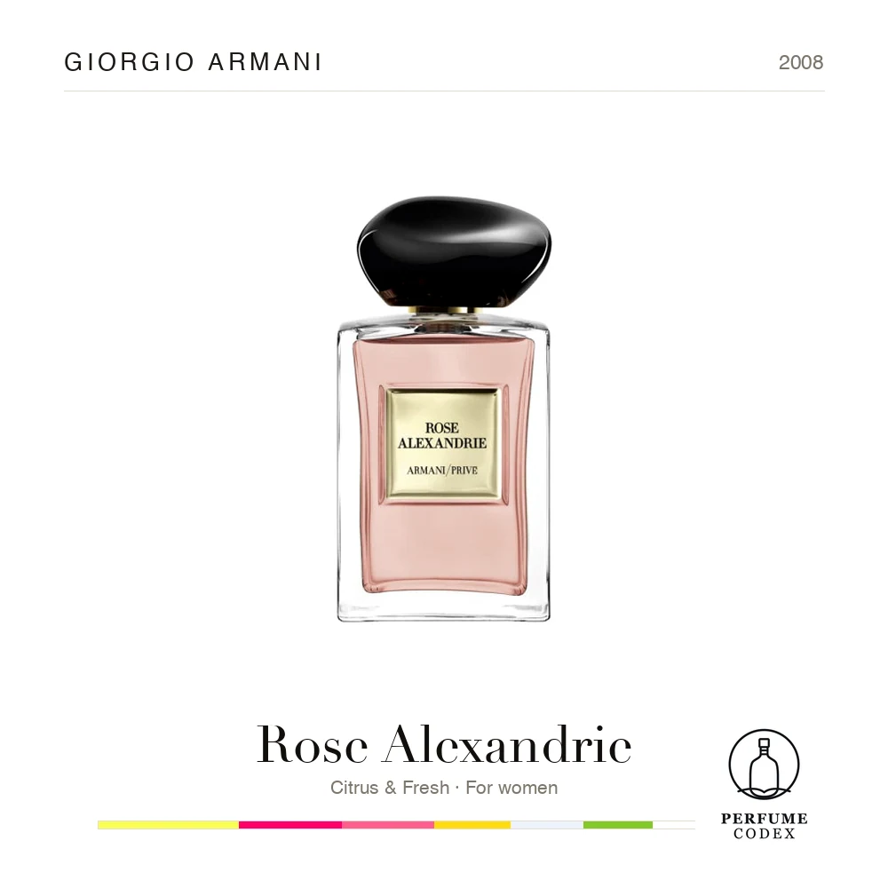 Giorgio Armani Rose Alexandrie — perfume poster