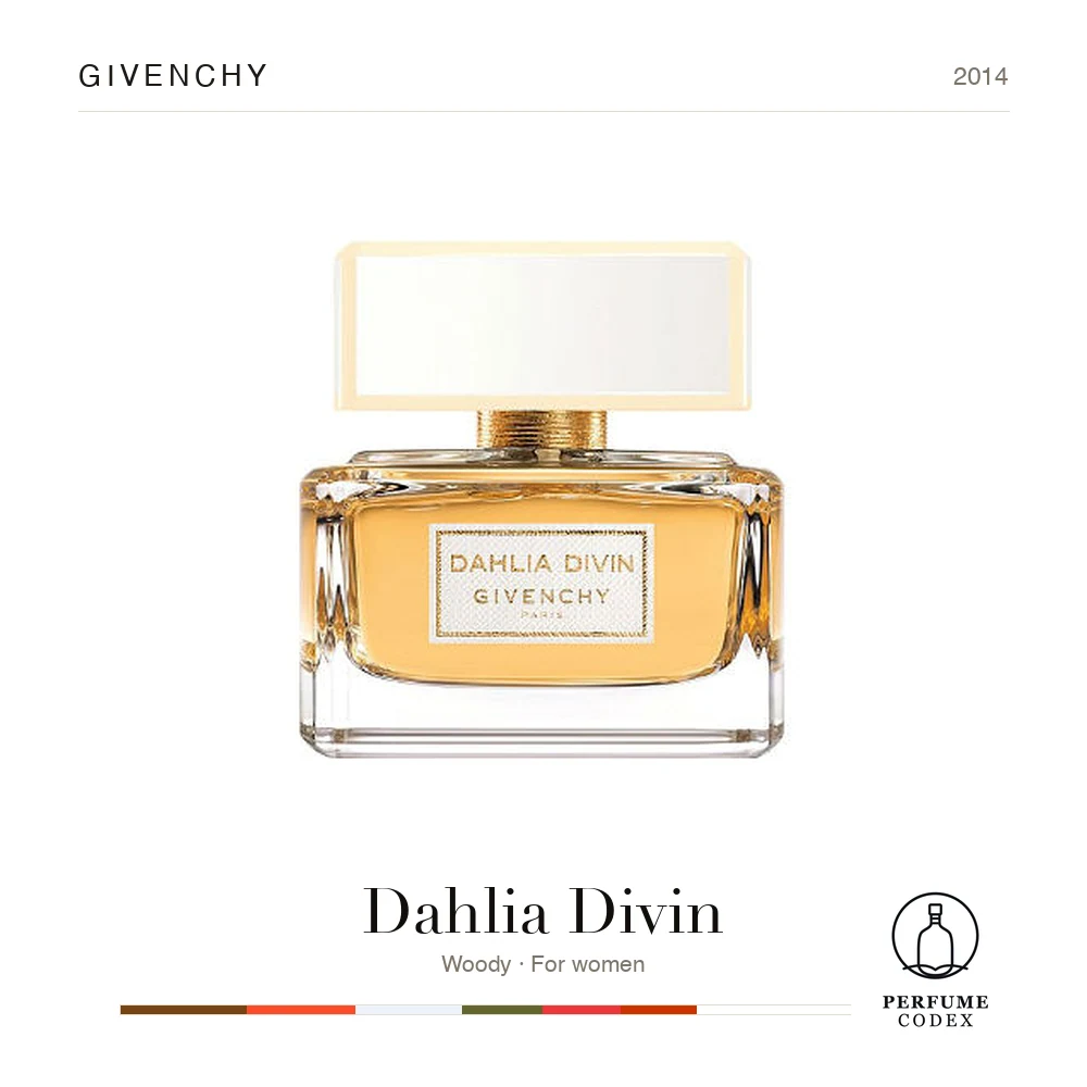Givenchy Dahlia Divin — perfume poster