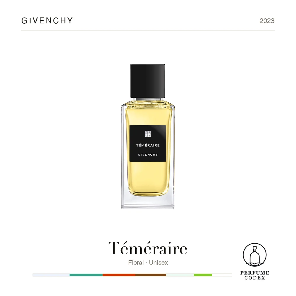 Givenchy Téméraire — perfume poster