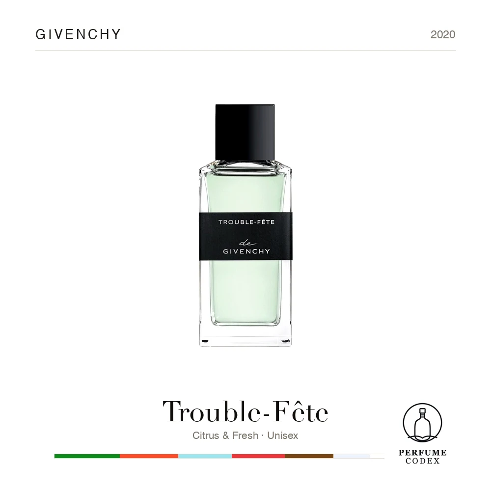 Givenchy Trouble-Fête — perfume poster