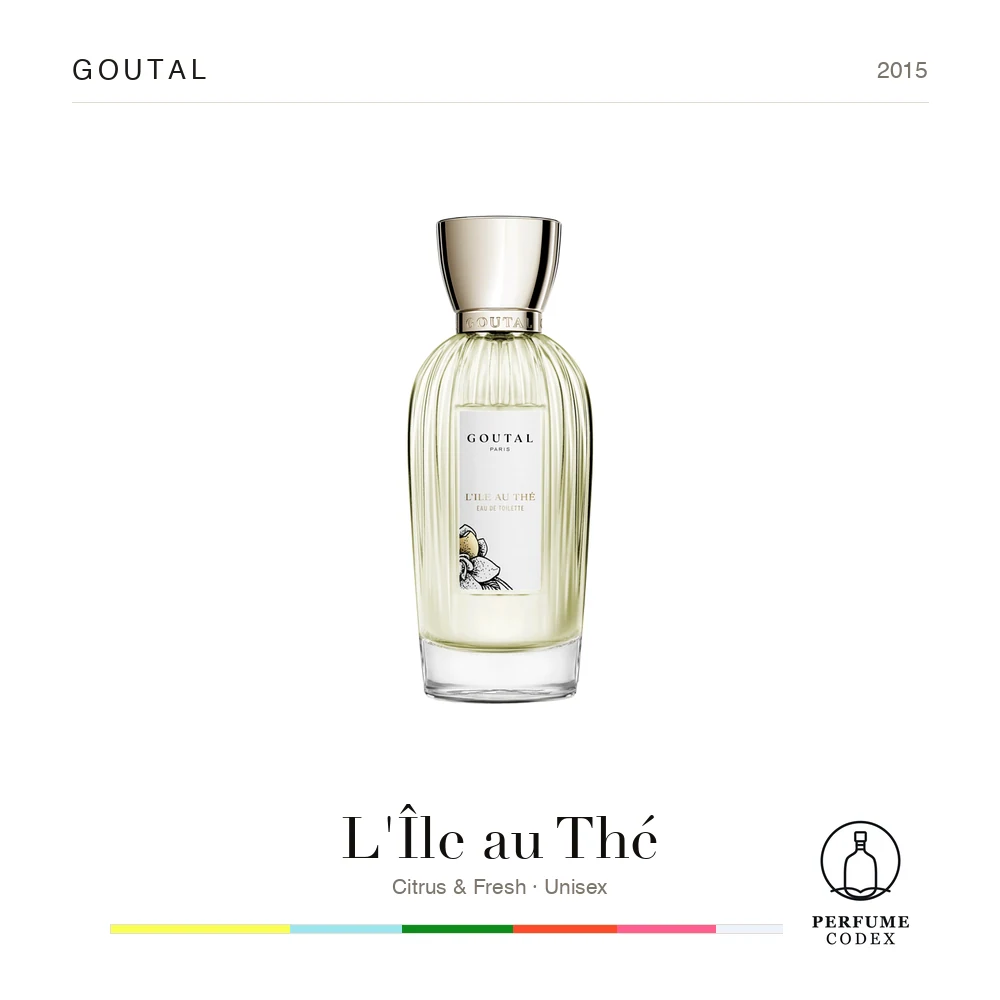 GOUTAL L'Île au Thé — perfume poster