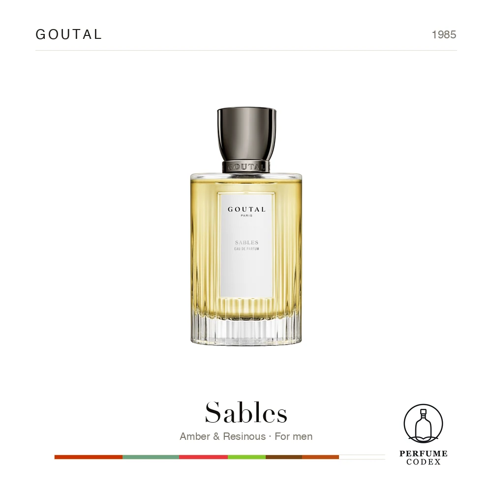 GOUTAL Sables — perfume poster
