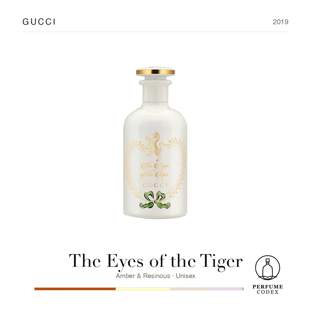 Gucci The Eyes of the Tiger — perfume poster