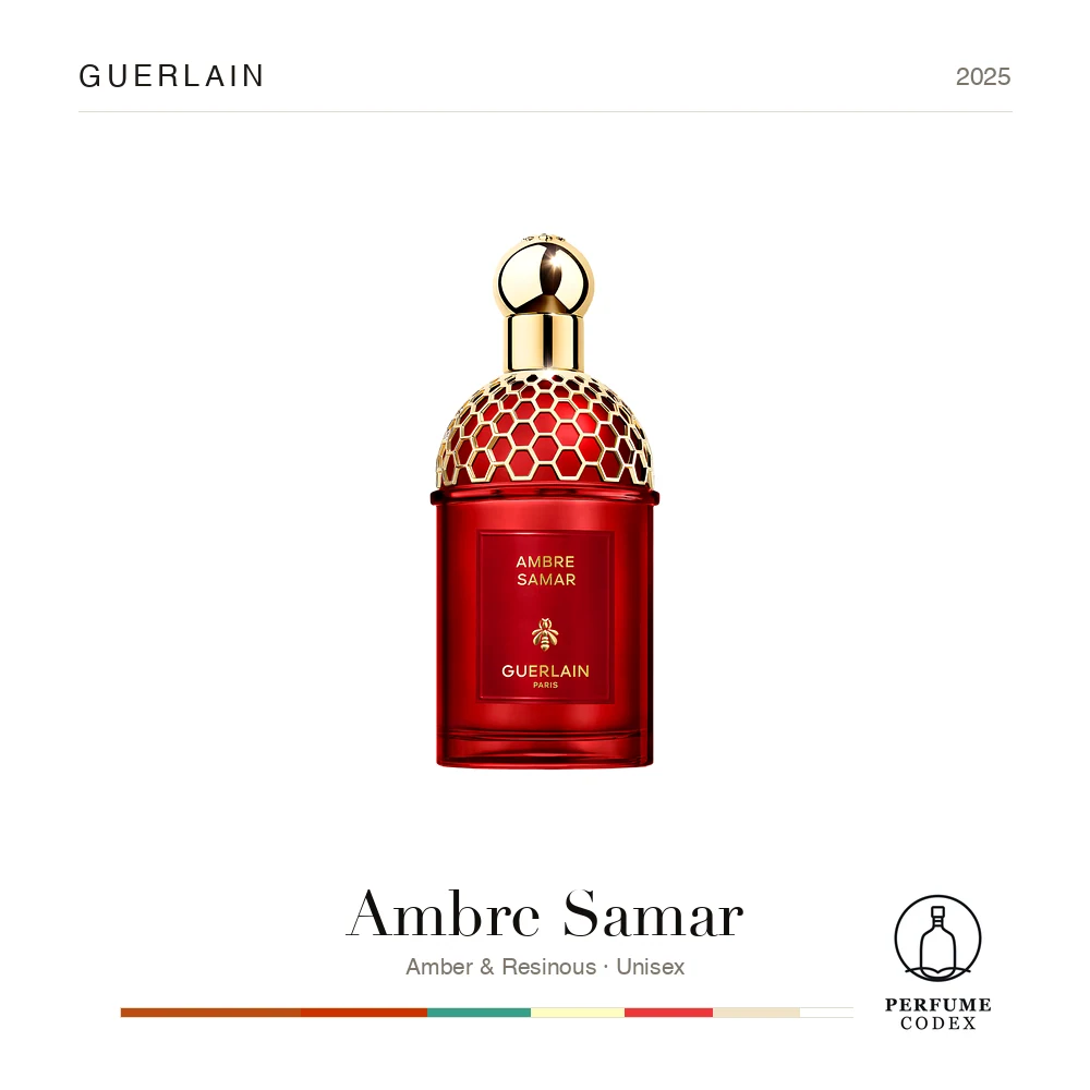 Guerlain Ambre Samar — perfume poster