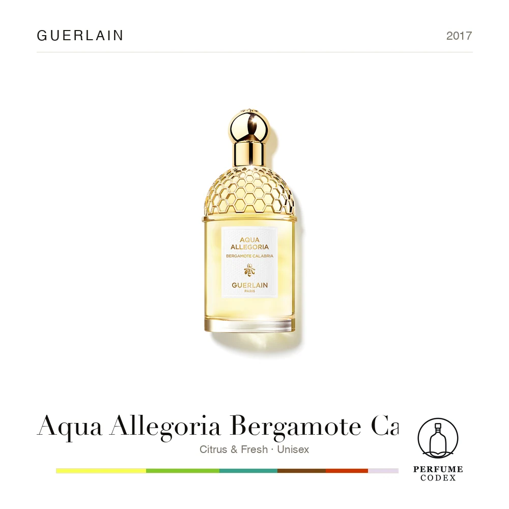 Guerlain Aqua Allegoria Bergamote Calabria — perfume poster