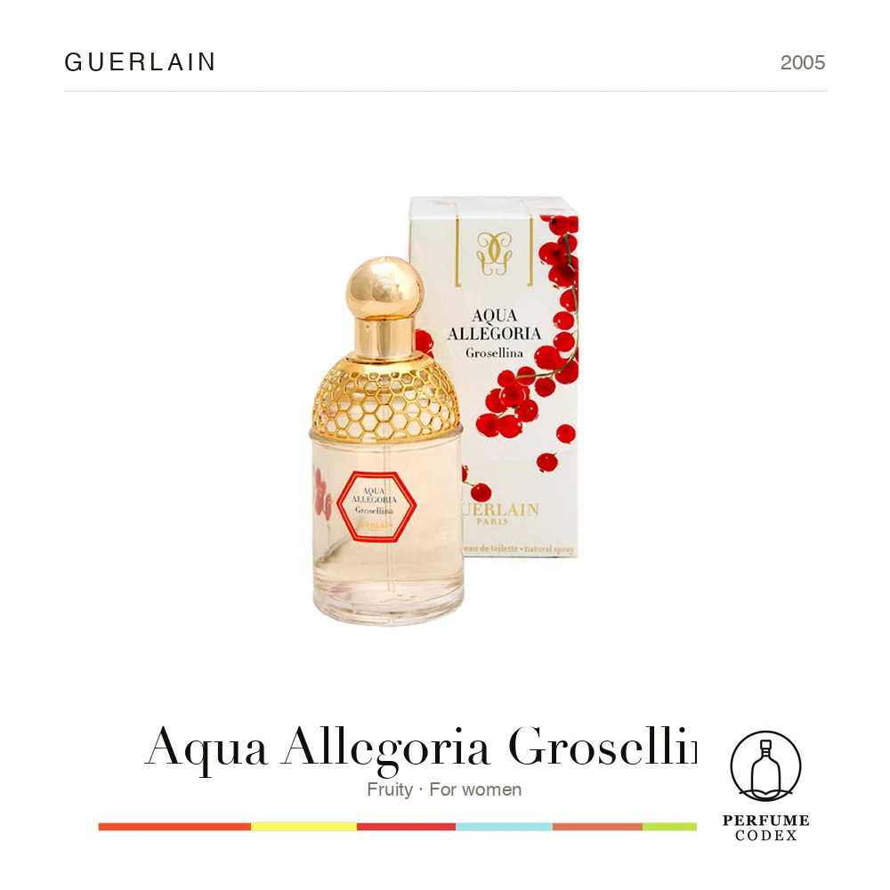 Guerlain Aqua Allegoria Grosellina — perfume poster