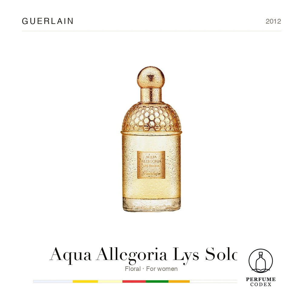 Guerlain Aqua Allegoria Lys Soleia — perfume poster