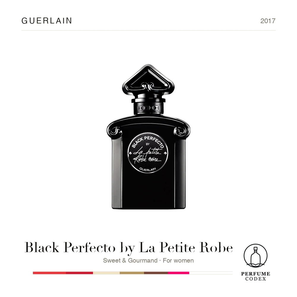 Guerlain Black Perfecto by La Petite Robe Noire — perfume poster