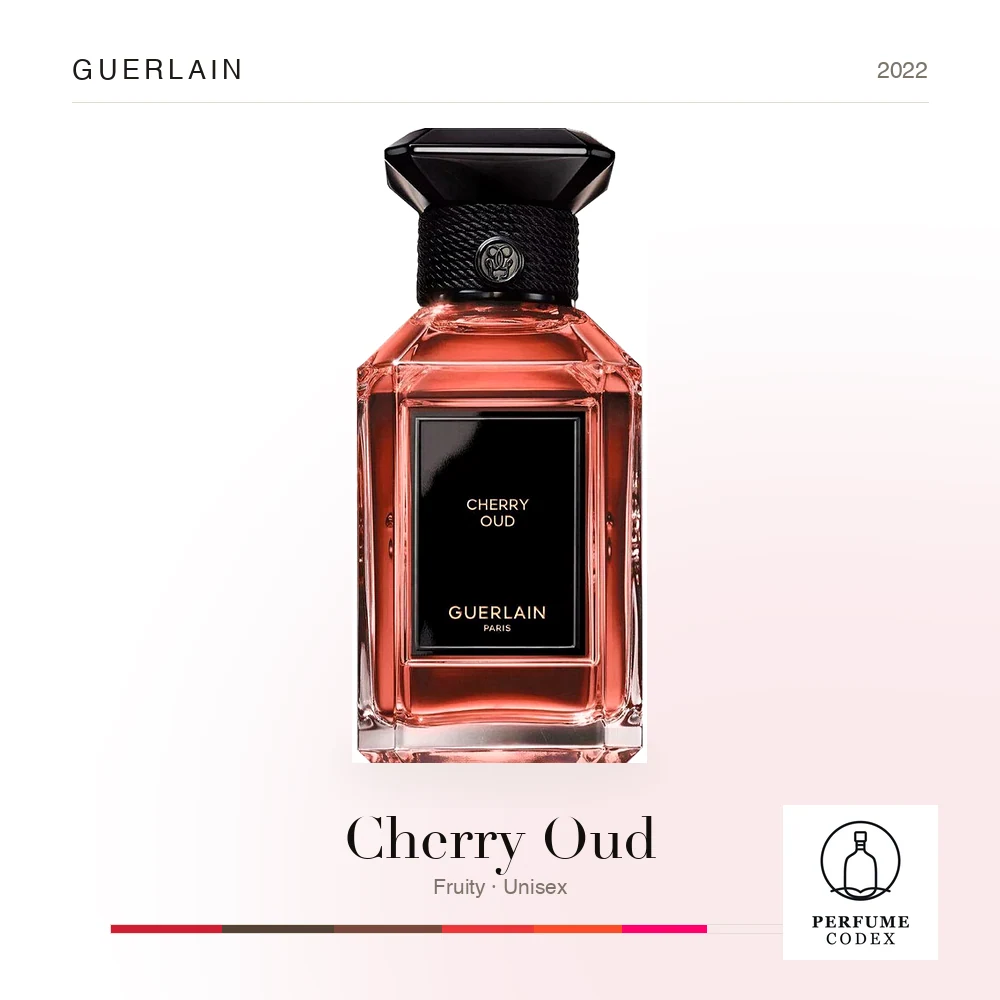 Guerlain Cherry Oud — perfume poster