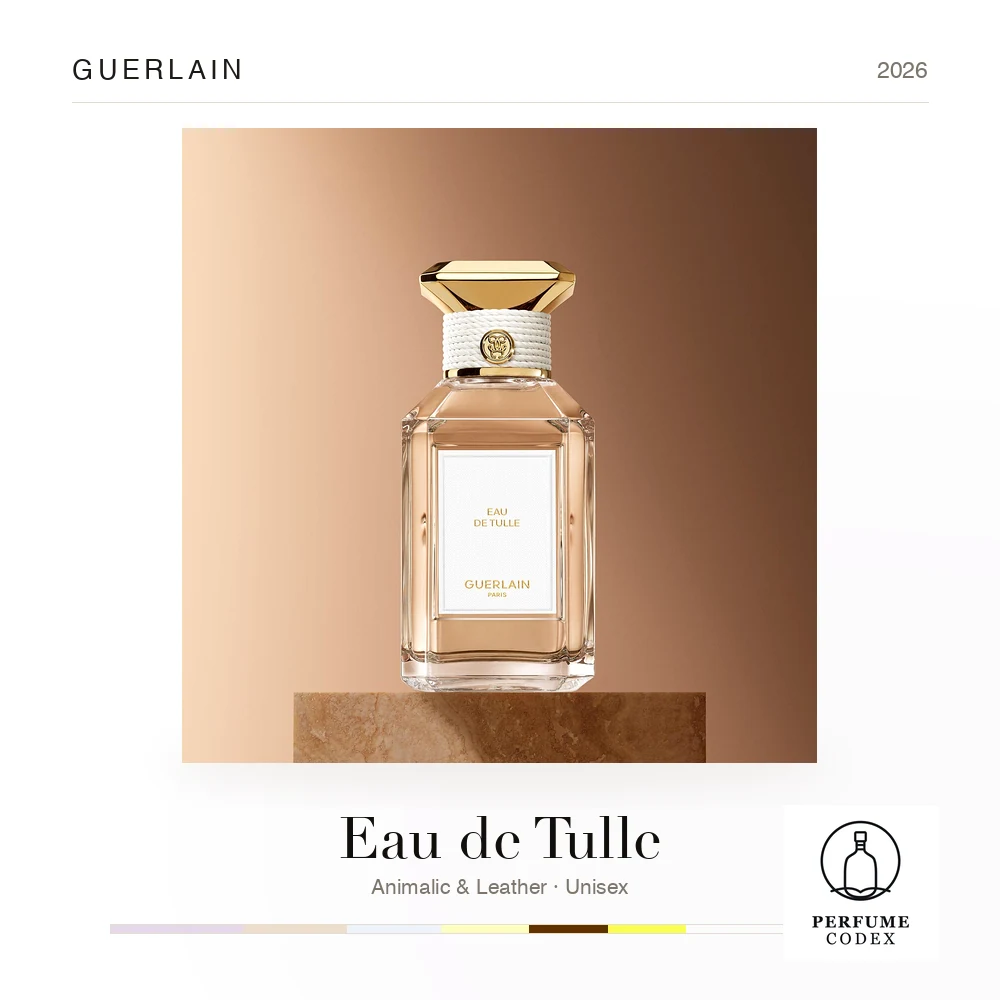 Guerlain Eau de Tulle — perfume poster