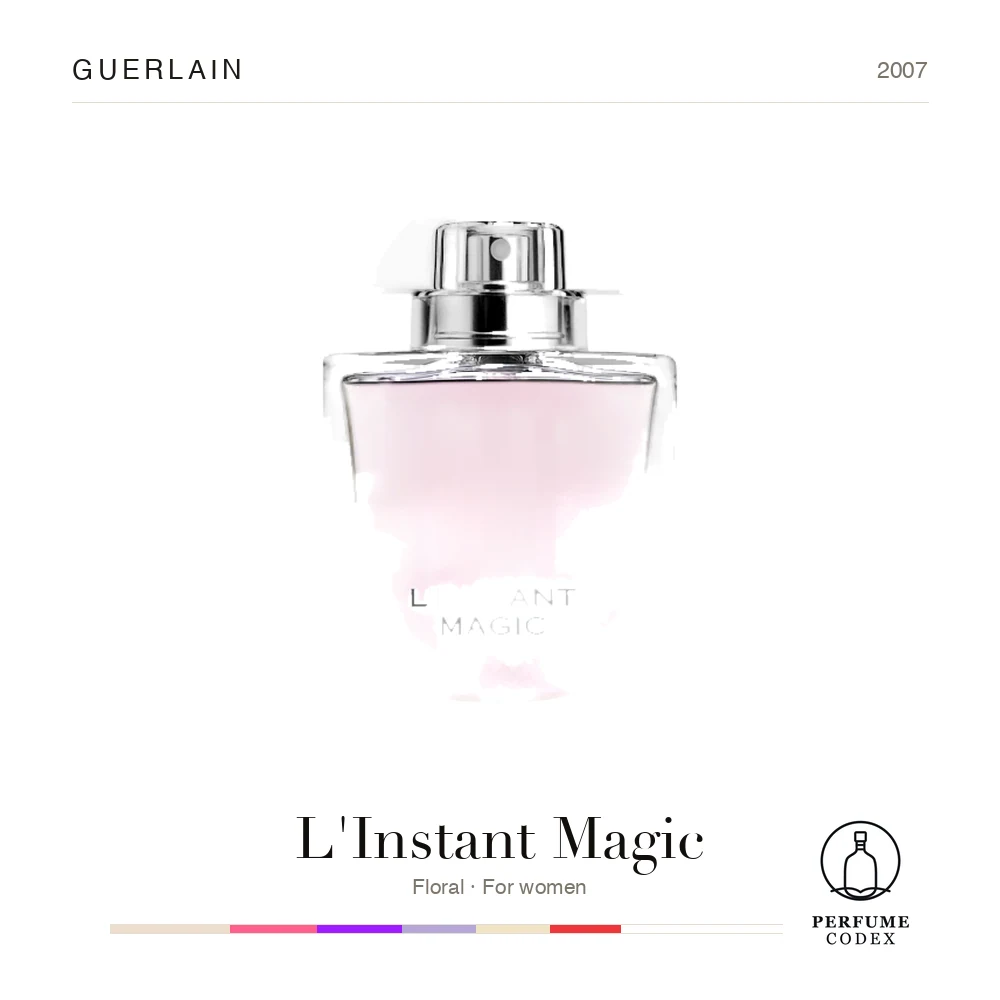Guerlain L'Instant Magic — perfume poster
