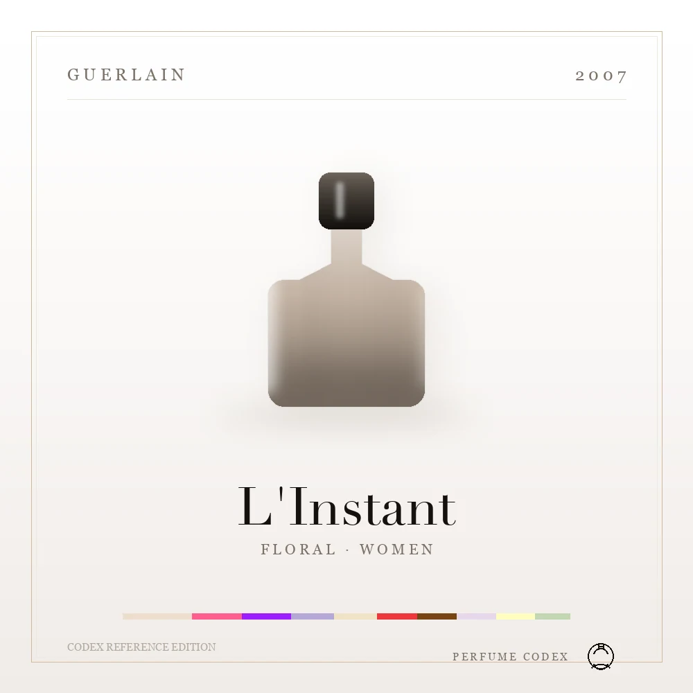 Guerlain L'Instant — perfume poster