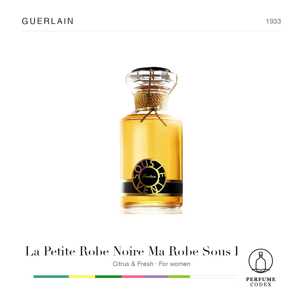 Guerlain La Petite Robe Noire Ma Robe Sous Le Vent — perfume poster