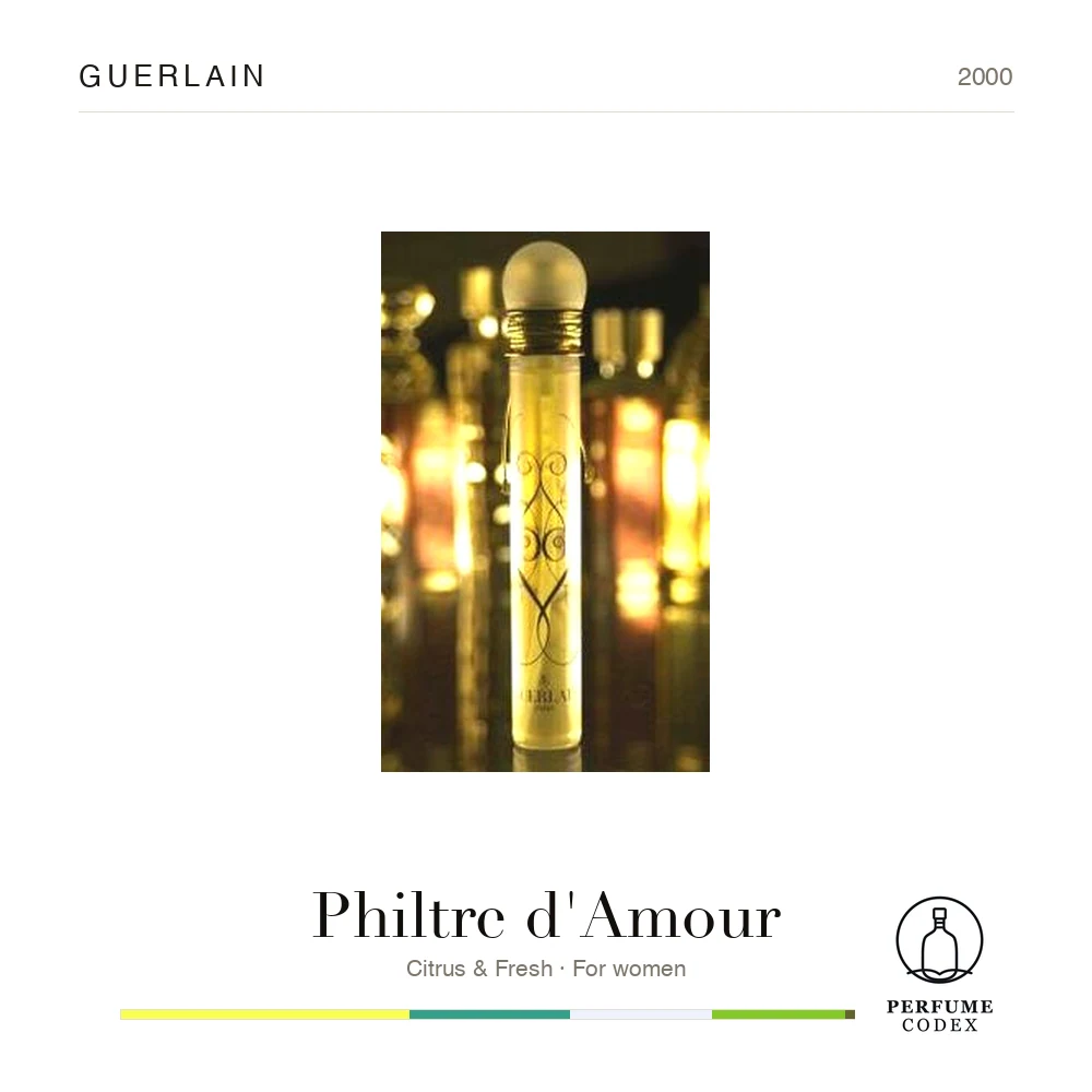Guerlain Philtre d'Amour — perfume poster