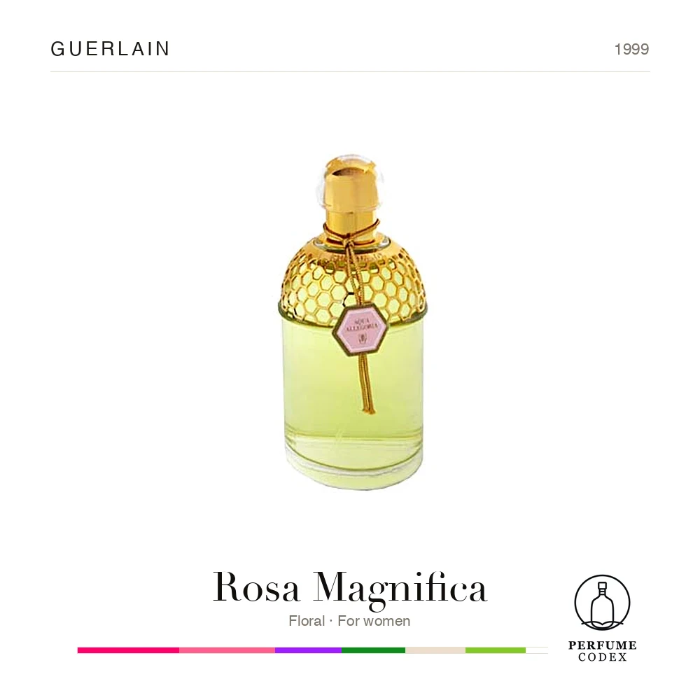 Guerlain Rosa Magnifica — perfume poster