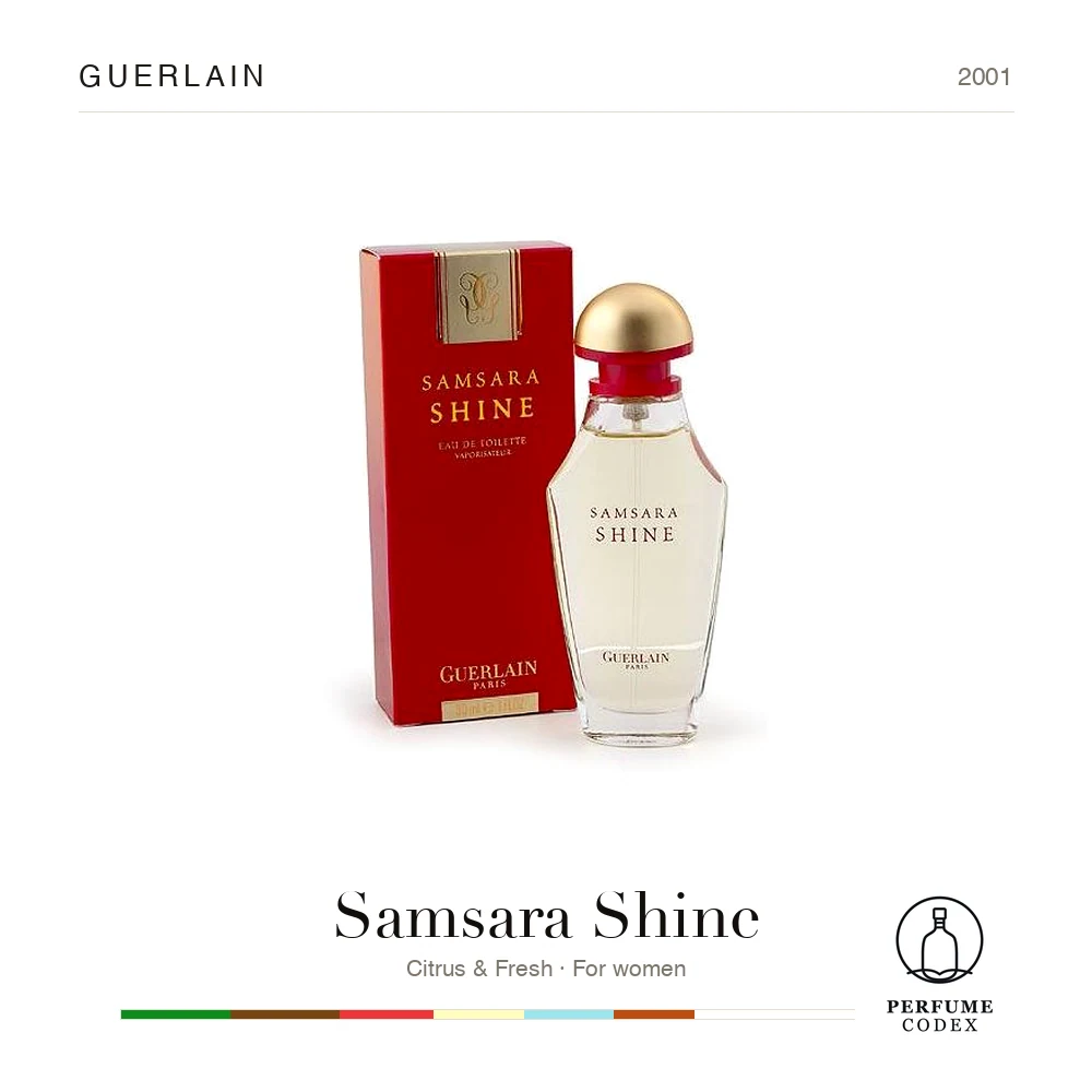 Guerlain Samsara Shine — perfume poster