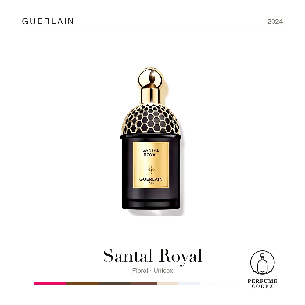 Guerlain Santal Royal — perfume poster
