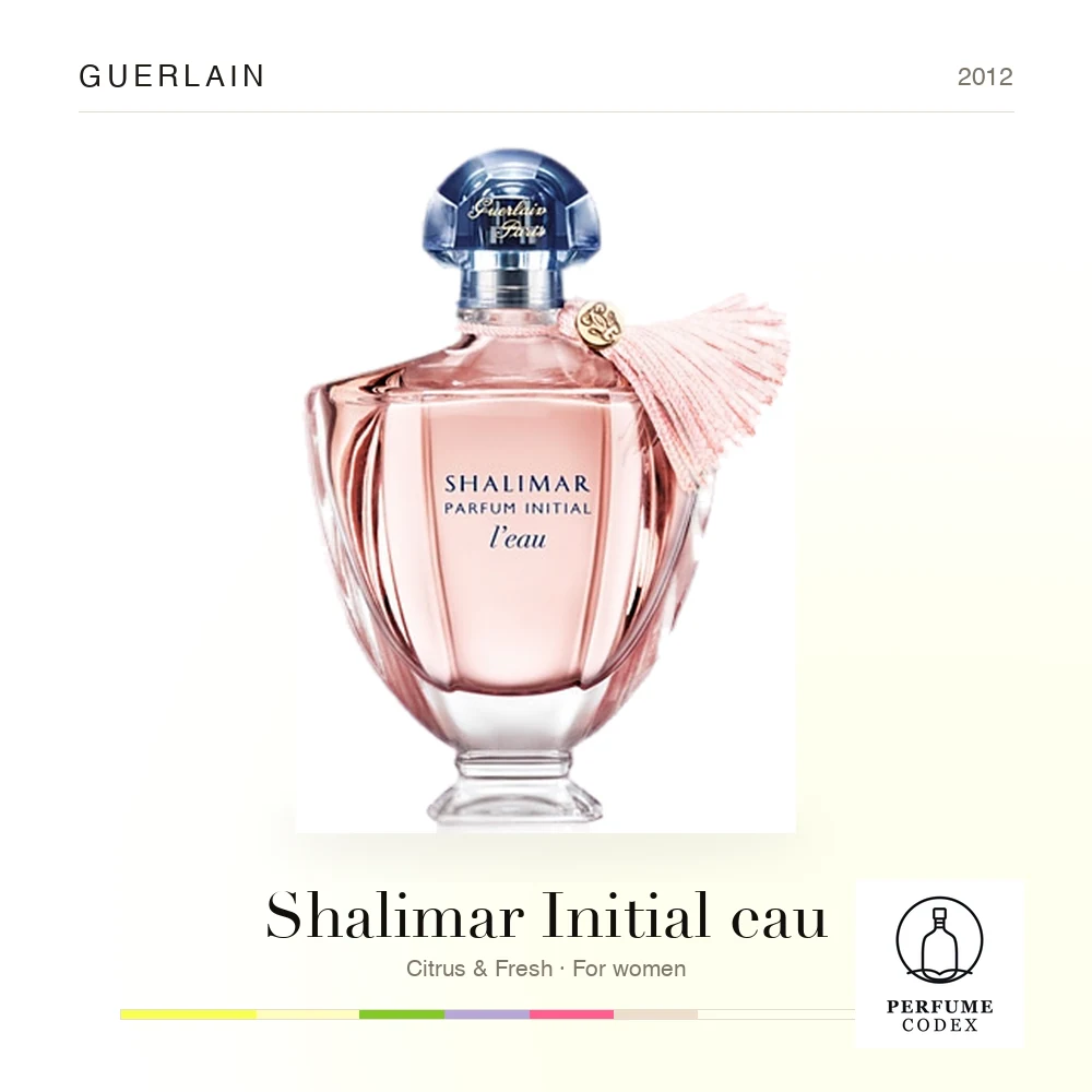 Guerlain Shalimar Initial eau — perfume poster